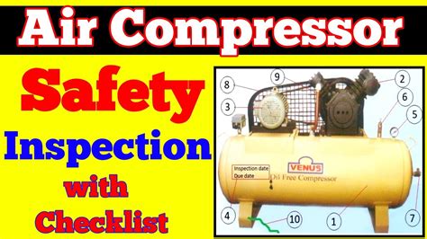 Compressor operation checking