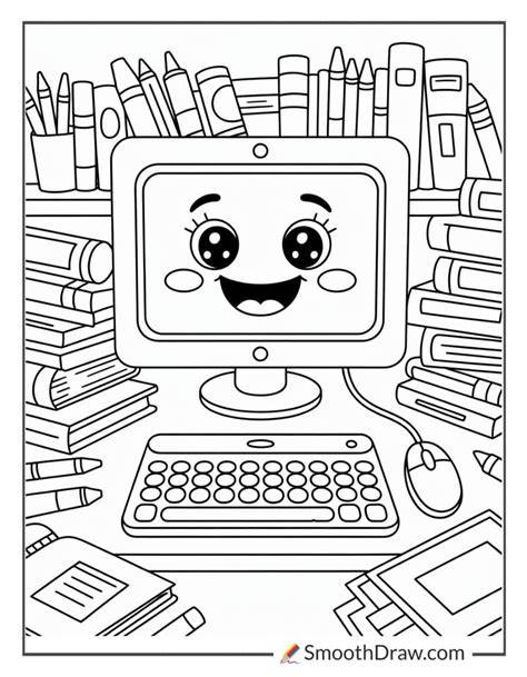 Computer Coloring Pages