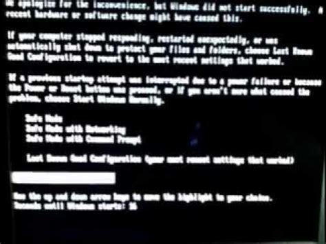 Computer Keeps Rebooting Windows Xp