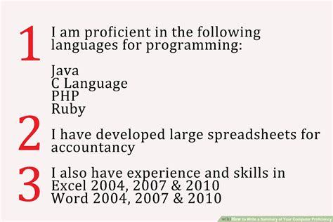 Computer Proficiency