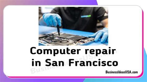 Computer Repair Troubleshooting San Francisco