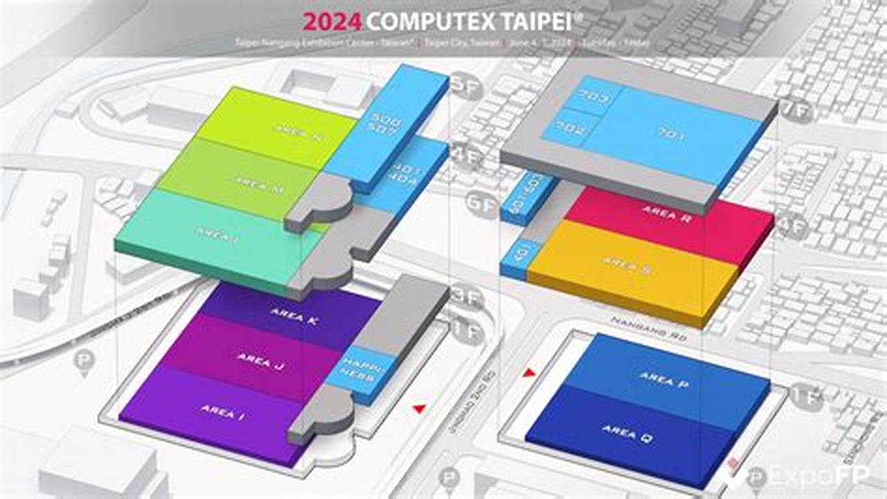 Computex 2024 Map