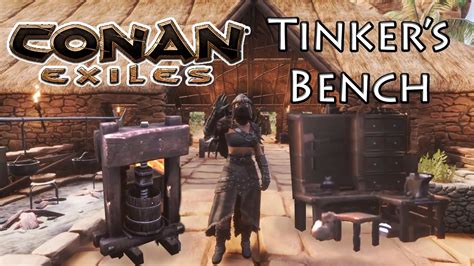 Conan Exiles Tinker Bench: Building Components
