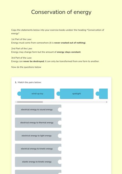 Teaching Energy A Beginner's Guide (Activities, Resources, And Lessons