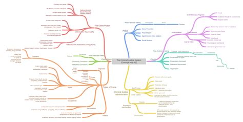 The Criminal Justice System (Concept Map 1) (Types of Crime (Visible…