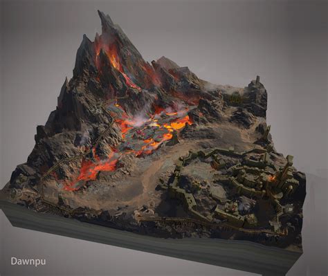 Lava Area by Xhaztol on DeviantArt