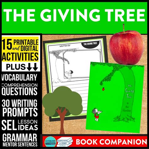 The Giving Tree The giving tree, Kindergarten lessons, Preschool