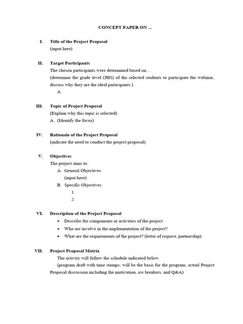 Conceptual Paper Template