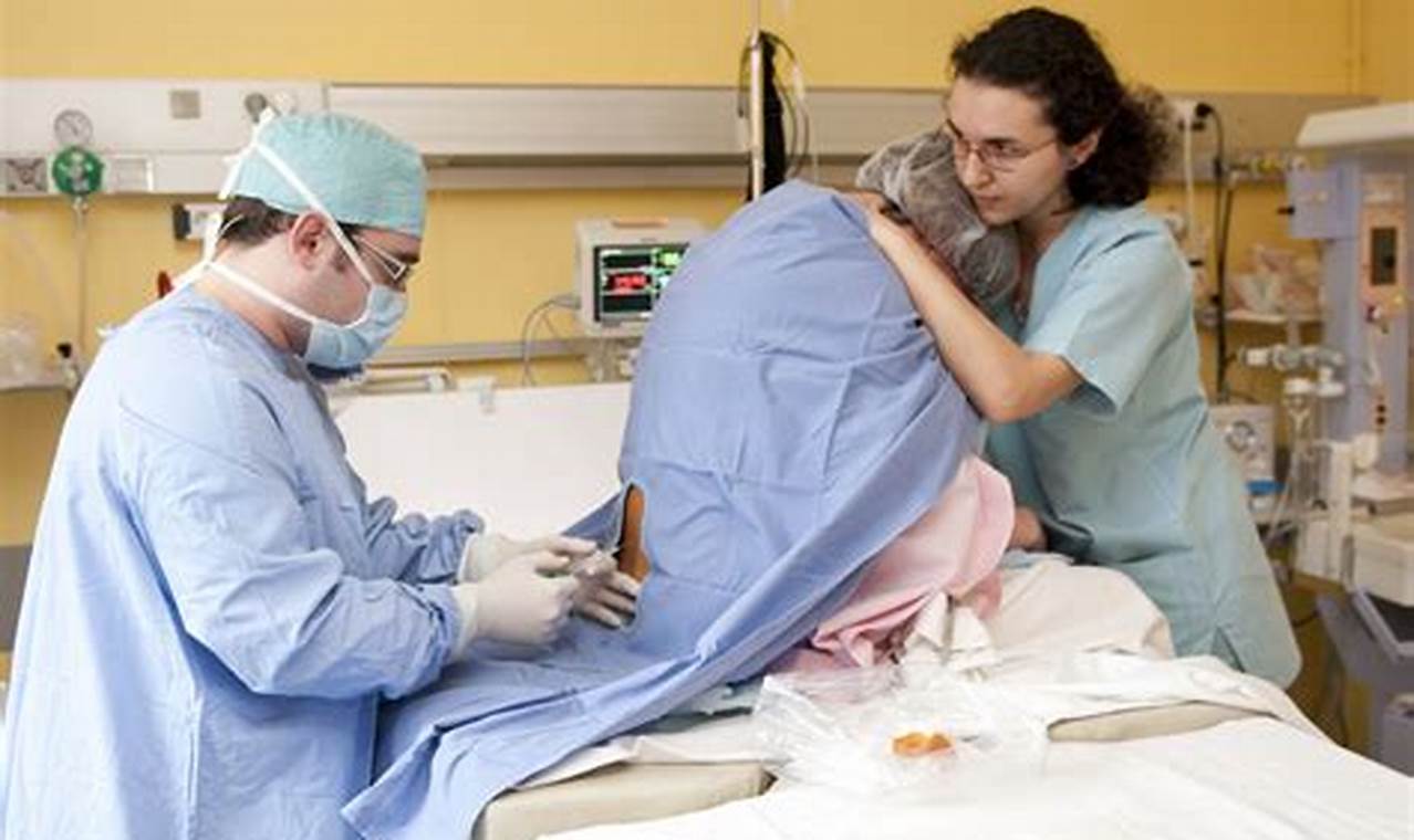 Concerns about labor procedures, epidurals, cesarean sections
