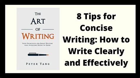 Concise Writing
