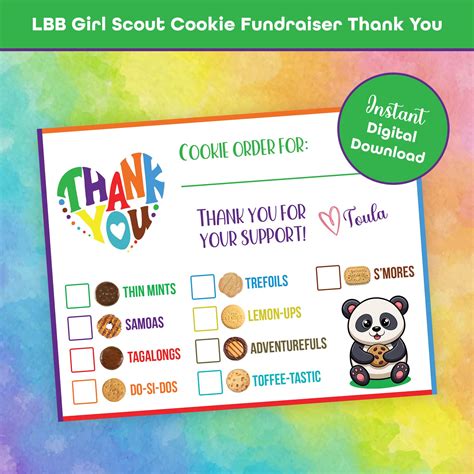 Conclusion Digital Cookie Card