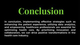 Conclusion: Empowering Healthcare Professionals Image
