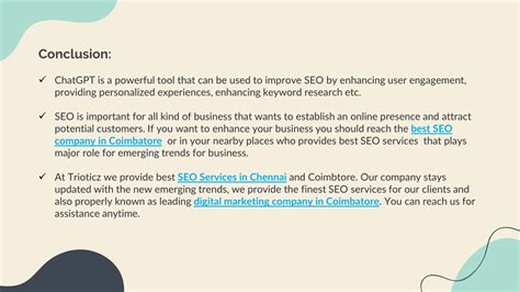 Conclusion and Suggestions