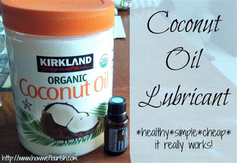 Conclusion of Using Coconut Oil as Lubricant