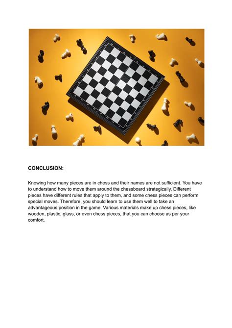 Conclusion on Chess Squares