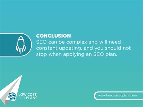 Conclusion SEO Agency