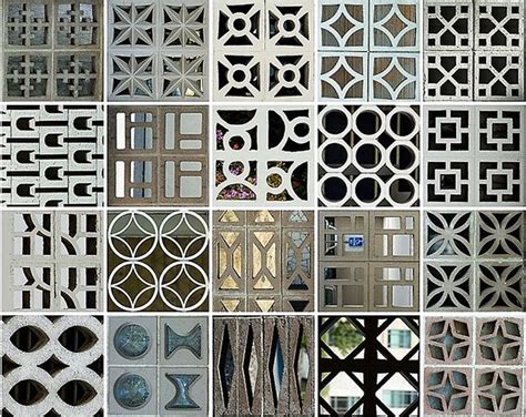 Concrete Block Patterns