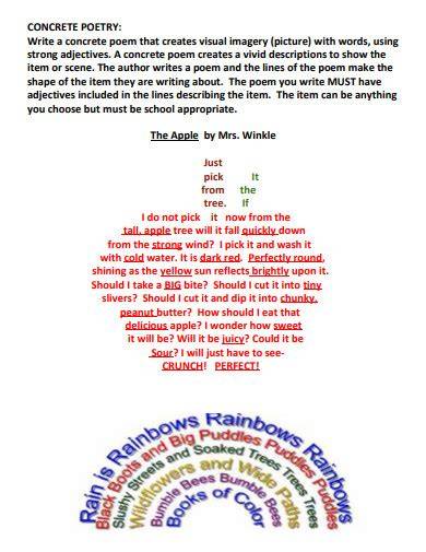 Concrete Poem Examples Guide For 2026