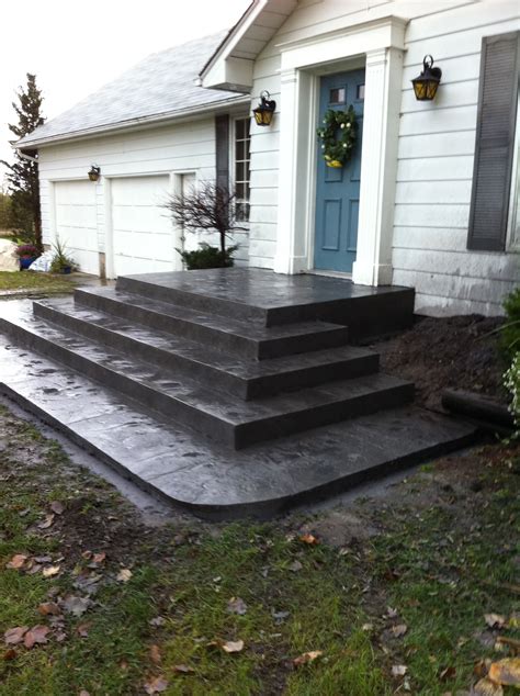 Concrete Porch Steps