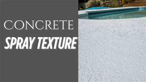 Benefits of Using Concrete Texture Spray