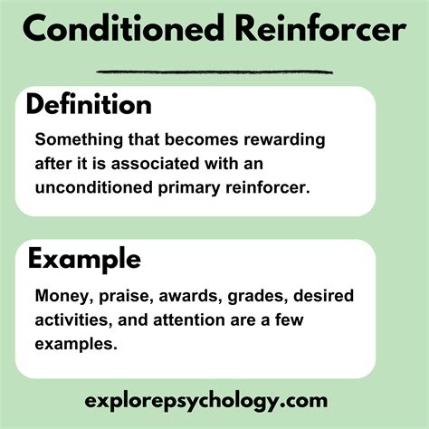 The Power of Conditioned Reinforcement: A Comprehensive Guide to Unravel the Psychology Behind Reinforcers