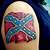 Confederate Flag Tattoo Designs