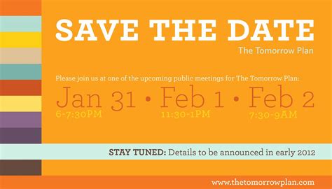 Conference Save The Date Template