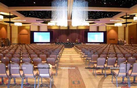 Conference ballroom projectors