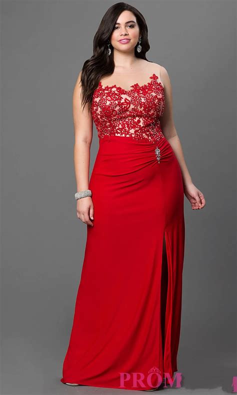 Confidence in Classic Red Plus Size