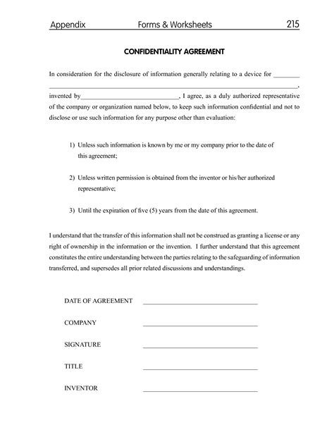 Business Confidentiality Agreement 10+ Free Word, PDF Documents Download
