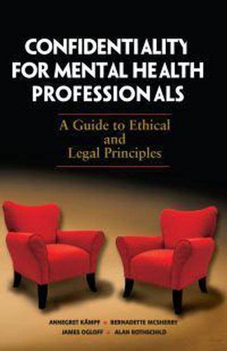 Confidentiality in Mental Health