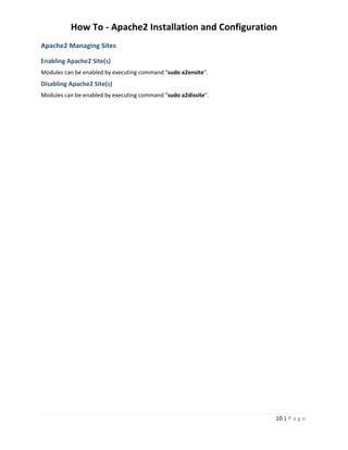 Configure Apache2 Typesetter Site