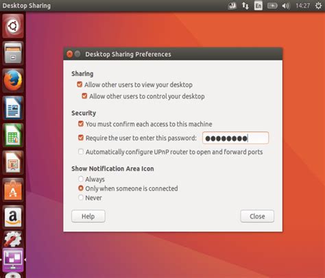 Configure Desktop Sharing Settings