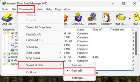 Configure IDM for Optimum Download Performance