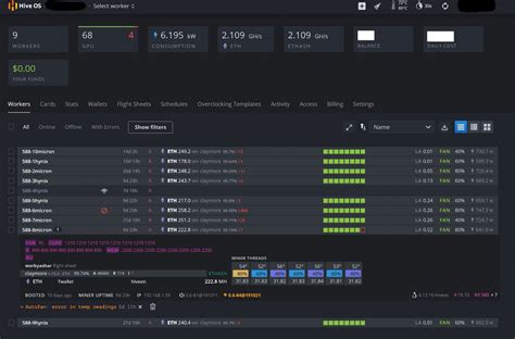 Configuring Mining Software