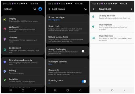 Configuring Android Trusted Devices