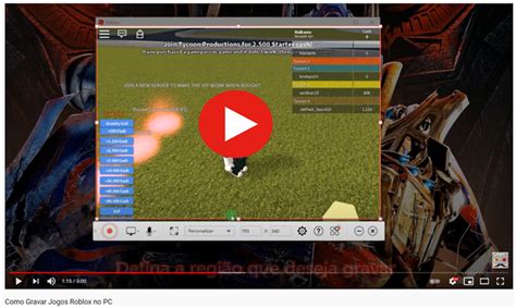 Confira como gravar Roblox com voz