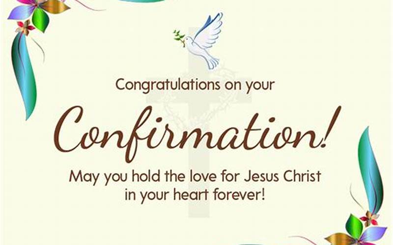 Confirmation And Enjoyment