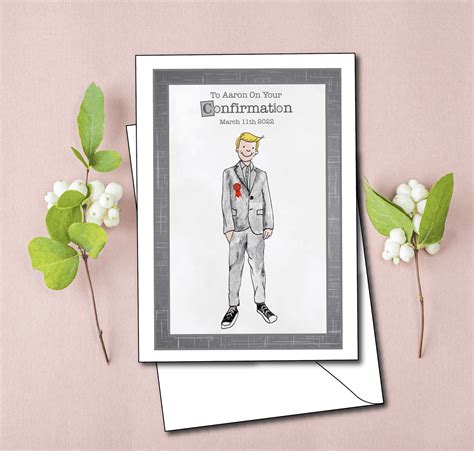 Confirmation Sponsor Ask Cards | Personalised | Made In Ireland | Cuando