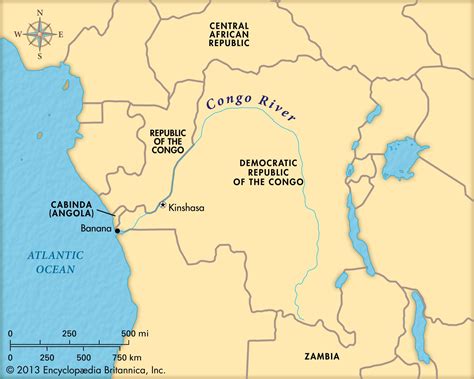 Congo River Basin Map