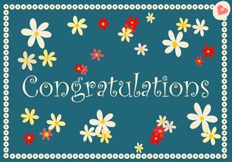 Congratulations Card Printable Free