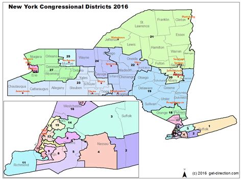 Congressional Districts New York Map