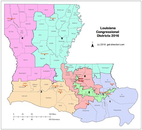 Louisiana’s Congressional Districts, 19931994 [1206x802] MapPorn
