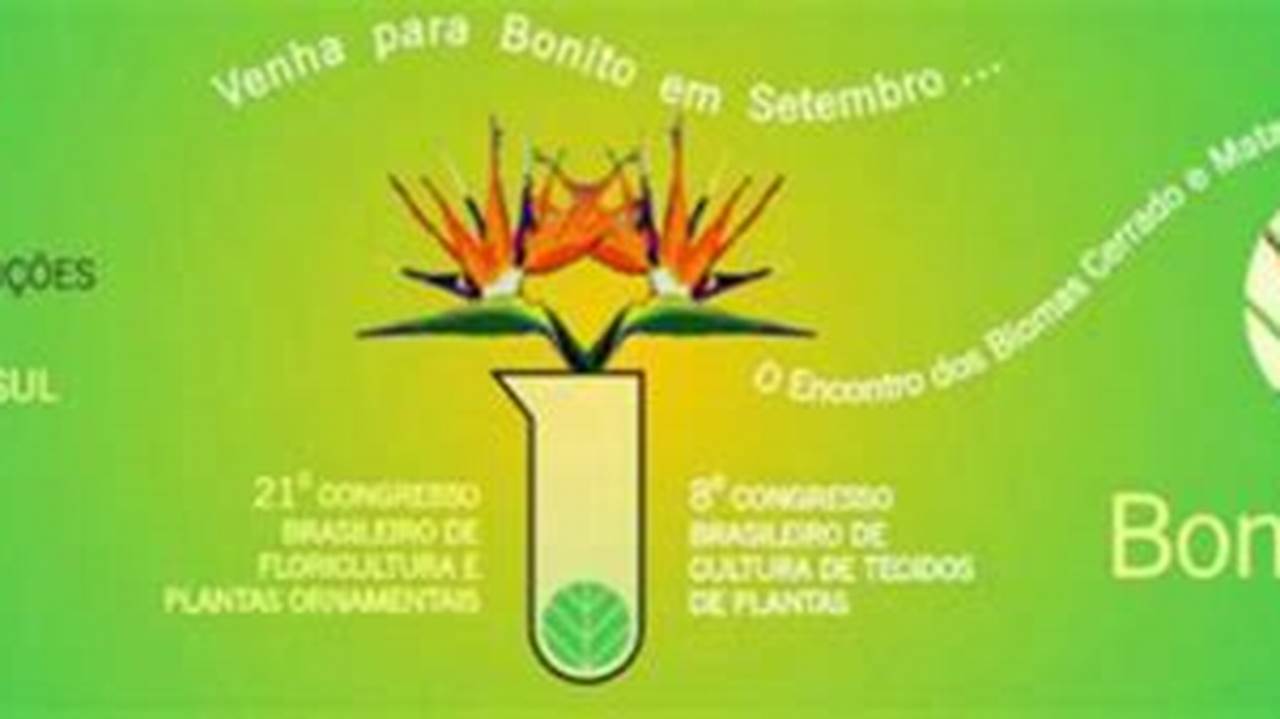 Congresso Brasileiro De Floricultura E Plantas Ornamentais