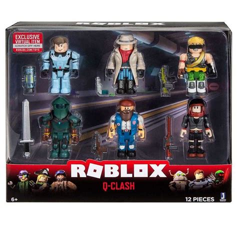 Conjunto com 6 Mini Figuras Roblox - Q-Clash - Sunny 
