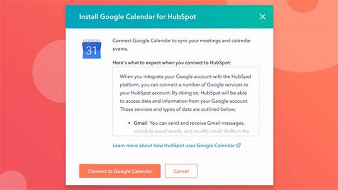Connect Google Calendar To Hubspot