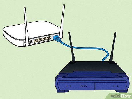 Connect Both Routers Using Ethernet