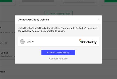 Connect Godaddy Domain To Webflow