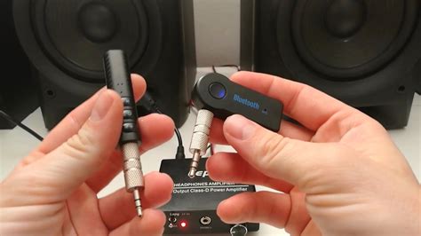 Connect the Bluetooth Receiver to the Speaker or Speaker System
