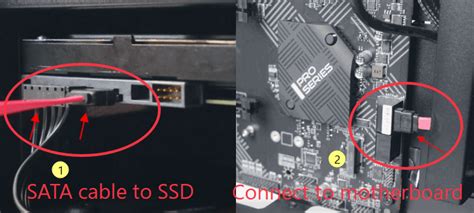 Connect the SSD